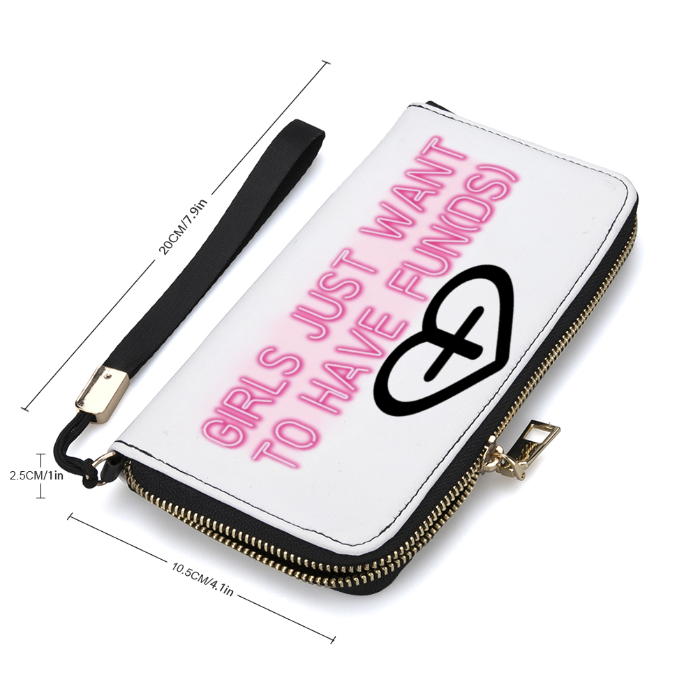 Makeup Fiends Customizable Wristlet-Girls Just Want To Have Fund$